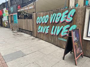   at Love Shack in East London