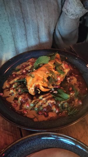 Roasted cauliflower at Love Shack in East London