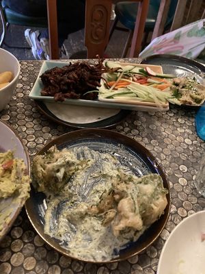 Sharing options  at Love Shack in East London