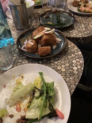 Sharing options  at Love Shack in East London