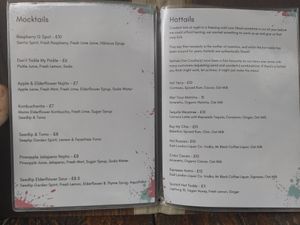 Mocktails and hottails at Love Shack in East London