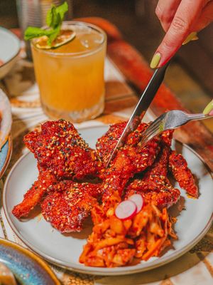 yum at Love Shack in East London