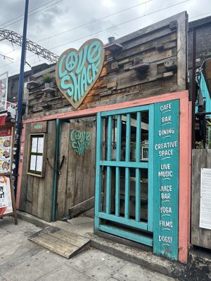   at Love Shack in East London