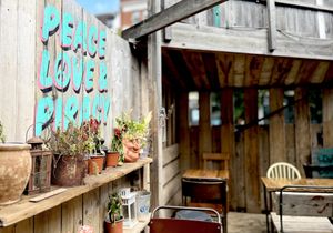   at Love Shack in East London