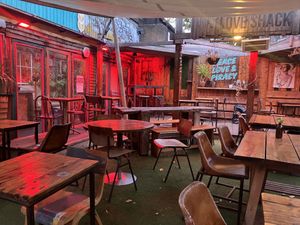   at Love Shack in East London