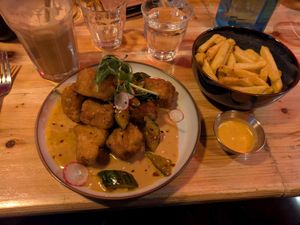 Tofu Karaage 🇯🇵🌱 at Love Shack in East London
