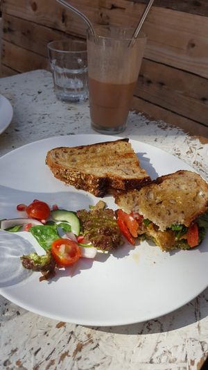 Sandwich at Love Shack in East London