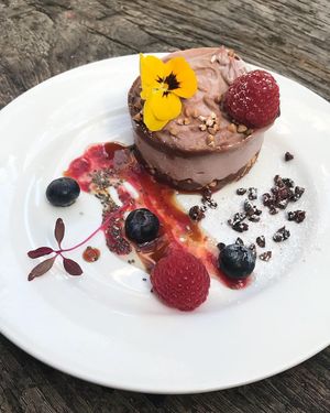 One of our many delicious deserts at Love Shack in East London