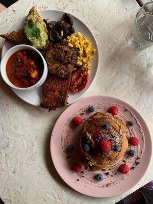 Love stack and the full love at Love Shack in East London