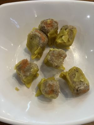 Vegetarian siu mai  at Nova Kitchen - MBK in Bangkok