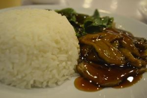 delicious mock dock apparently sweet and sour, but just sweet. tasted like a dessert at Nova Kitchen - MBK in Bangkok