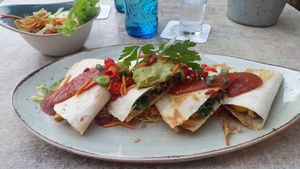 Quesquadilla at Chumbos in Schweinfurt