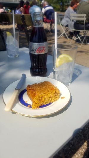Flapjack at Teashop By The Canal in Newbury