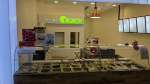 Stall front at The Salad Crunch - NUH in Central Singapore