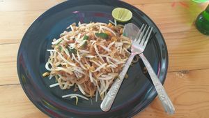 Pad Thai at Noodle Soup  in Ayutthaya