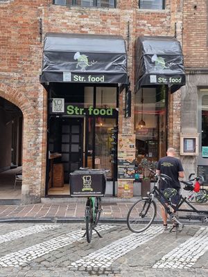 Front at The Olive Street Food  in Bruges