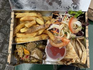  Vegan Box with grilles Veggies  at The Olive Street Food  in Bruges