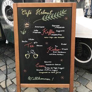 Organic market, Münsterplatz, Aachen at Cafe Helmut - Food Truck in Aachen