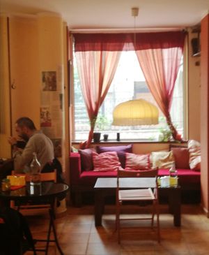 interior at Ananda Bakery in Sofia