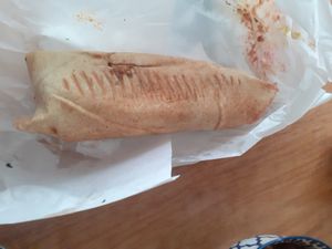 Vegan wrap 2 at Ali's Lebanese Incredible Sandwiches in The Hague