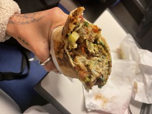 Incredible wrap  at Ali's Lebanese Incredible Sandwiches in The Hague