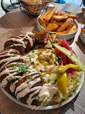Good taste, nice ingredients, truly a wonderful plate🙌 at Ali's Lebanese Incredible Sandwiches in The Hague