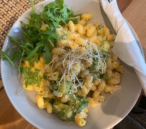 Mac and “cheese"  at Las Weges in Krakow