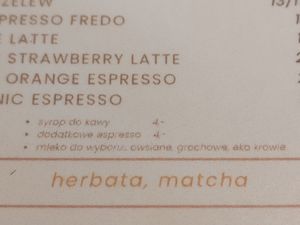 Cow's milk available at Las Weges in Krakow