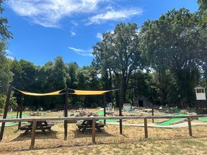 Mini golf  at Mandala Springs Retreat in Cobb