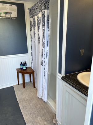 Showers  at Mandala Springs Retreat in Cobb