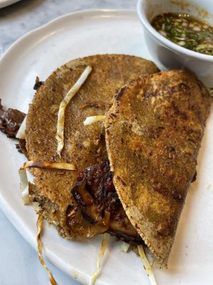Mushroom Birria   at Rosalinda in Toronto
