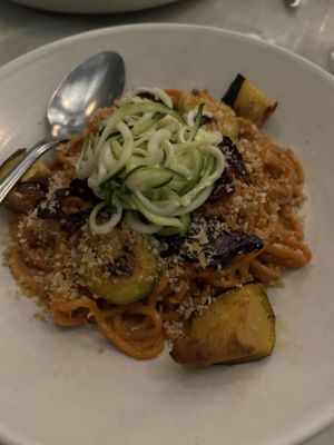 Guajillo noodles   at Rosalinda in Toronto