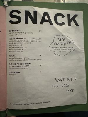 Appetizers   at Rosalinda in Toronto