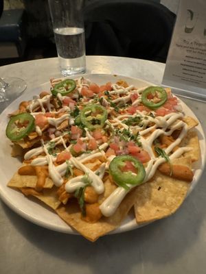 Small nachos  at Rosalinda in Toronto