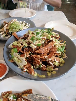 Chilaquiles at Rosalinda in Toronto