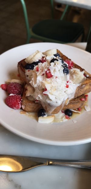 French toast at Rosalinda in Toronto