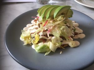 Jackfruit Sopa at Rosalinda in Toronto