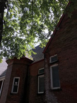 A shot of the exterior of the building. at Milky Way Cafe at The Meeting Grounds in Terre Haute