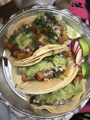 Seitan Al pastor vegan taco   at Haab - Park Williamsburg in Brooklyn