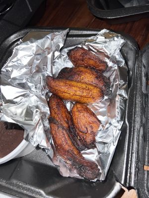 Fried plantains  at Mayan Kitchen in Chattanooga