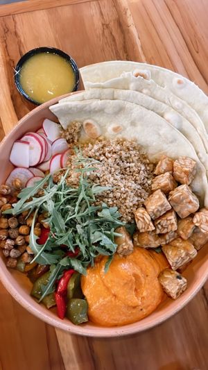Nourish Bowl with Tempeh at LOKA in Kuta