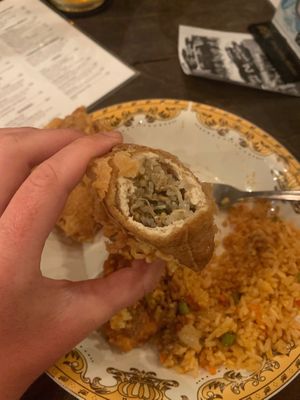 tahu isi (fried tofu wrapped noodles) at LOKA in Kuta