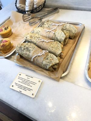 Vegan BLT wrap at Leafwild Cafe in West London