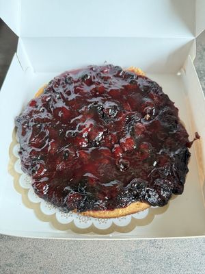 Tarte aux cerises  at Succulente Patisserie Végétale in Brussels