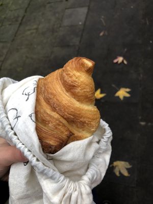 Croissants Vegan sont ❤️ at Succulente Patisserie Végétale in Brussels