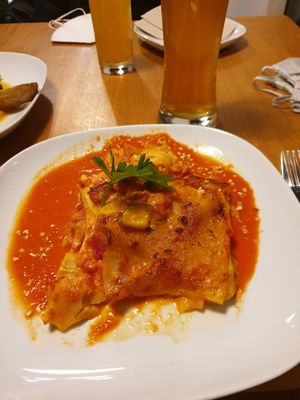 Lasagna at Alge in Heidelberg