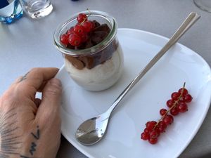 dessert at Alge in Heidelberg