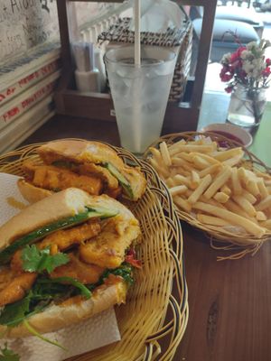 Crispy fries, tart lemonade at My Banh Mi in Ho Chi Minh City