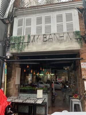 Restaurant front at My Banh Mi in Ho Chi Minh City