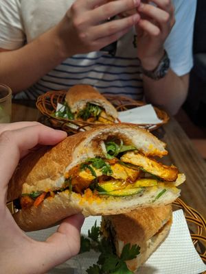 Tofu teriyaki banh mi - vegan at My Banh Mi in Ho Chi Minh City